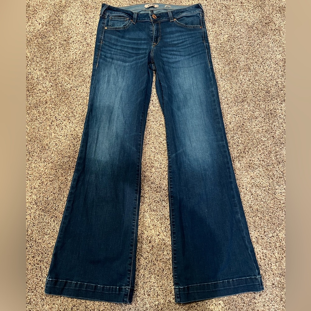 Ariat Women's Dark Blue Mid Rise Trouser Jeans